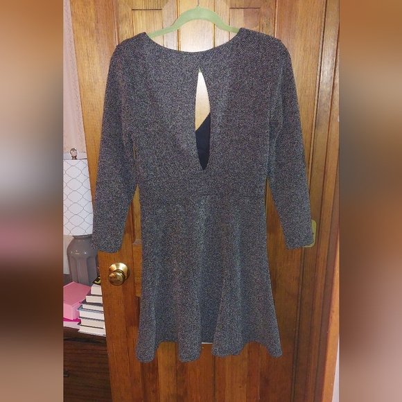 Free People Tweed Pleated Dress Size Medium - Picture 2 of 4